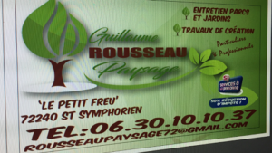 Guillaume Rousseau Paysage à Saint-Symphorien