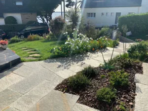 LD AMENAGEMENT EXTERIEUR – Pose de portail – clôture – allée & terrasse à Pont-Aven