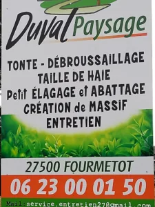 duval paysage à Le Perrey