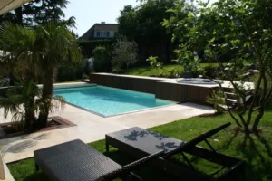 Flore Boréale / l’esprit piscine à Gometz-le-Châtel