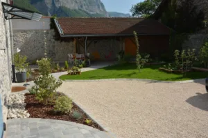 BRUNET MANQUAT Paysage à Tencin