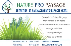 Nature Pro Paysage à Saint-Laurent-en-Royans