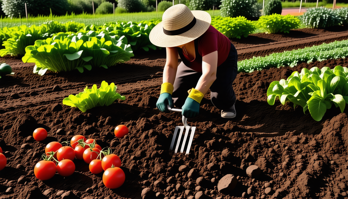 découvrez l'importance d'aérer et d'amender le sol de votre potager après la récolte. cette étape essentielle permet de revitaliser le terreau, d'améliorer la fertilité et de préparer un sol sain pour vos futures cultures. adoptez ces pratiques pour assurer une meilleure récolte l'année prochaine !