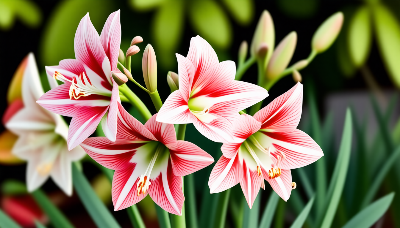 découvrez l'amaryllis, symbole de fierté et de beauté éclatante, une fleur exceptionnelle qui illumine chaque intérieur avec élégance.