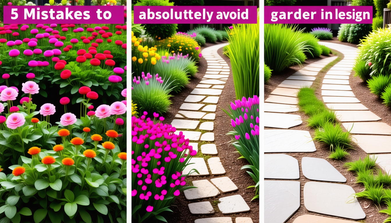 découvrez les 5 erreurs courantes à éviter lors de l'aménagement de votre jardin pour créer un espace harmonieux et fonctionnel. suivez nos conseils pour transformer votre extérieur en un véritable havre de paix.