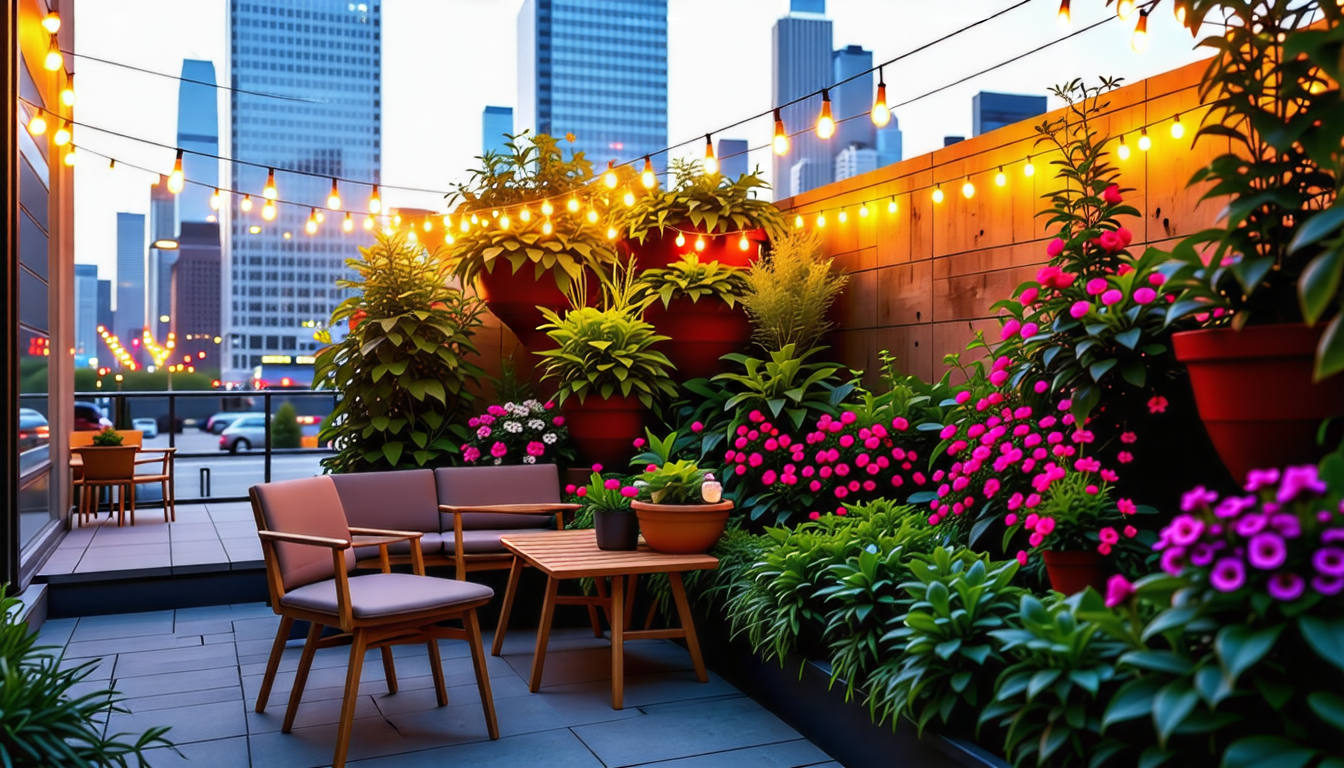 découvrez des astuces pratiques pour aménager un jardin de ville même avec un espace limité. apprenez à optimiser chaque mètre carré, choisir les bonnes plantes et créer un oasis de verdure chez vous.
