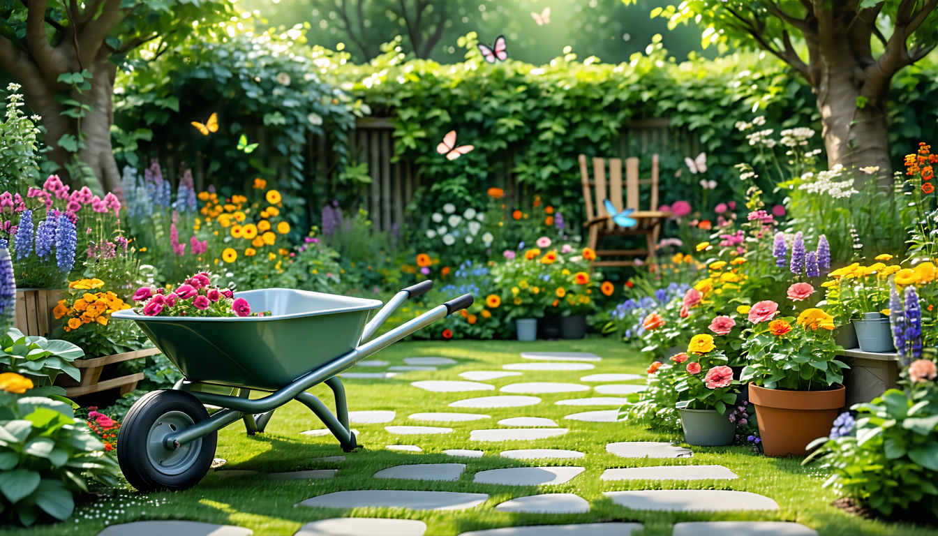 découvrez comment aménager votre jardin sans douleurs dorsales grâce à notre sélection de 9 outils astucieux. réduisez votre effort de 70 % et profitez pleinement de vos activités de jardinage en alliant confort et efficacité.
