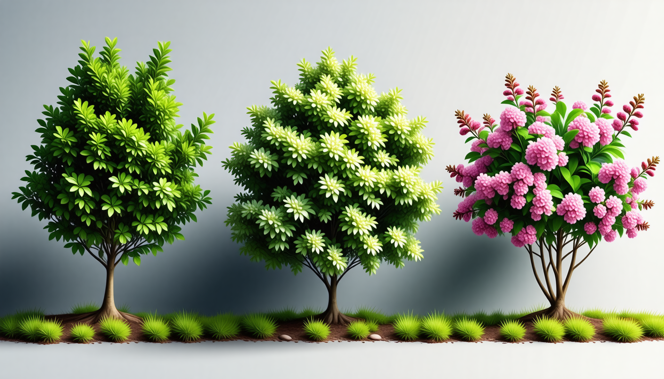 découvrez notre sélection d'arbustes en e : escallonia pour des haies colorées, euonymus (fusain) pour un feuillage élégant, et erica (bruyère) pour une touche florale toute l'année.