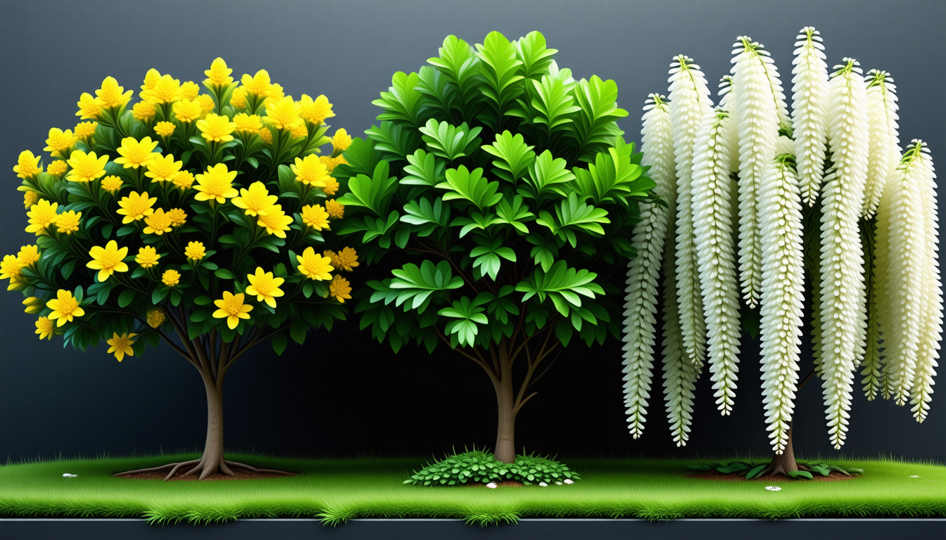 découvrez notre sélection d'arbustes en g, incluant le genêt éclatant, le gardenia parfumé et le garrya elliptica à feuillage persistant, parfaits pour embellir votre jardin toute l'année.