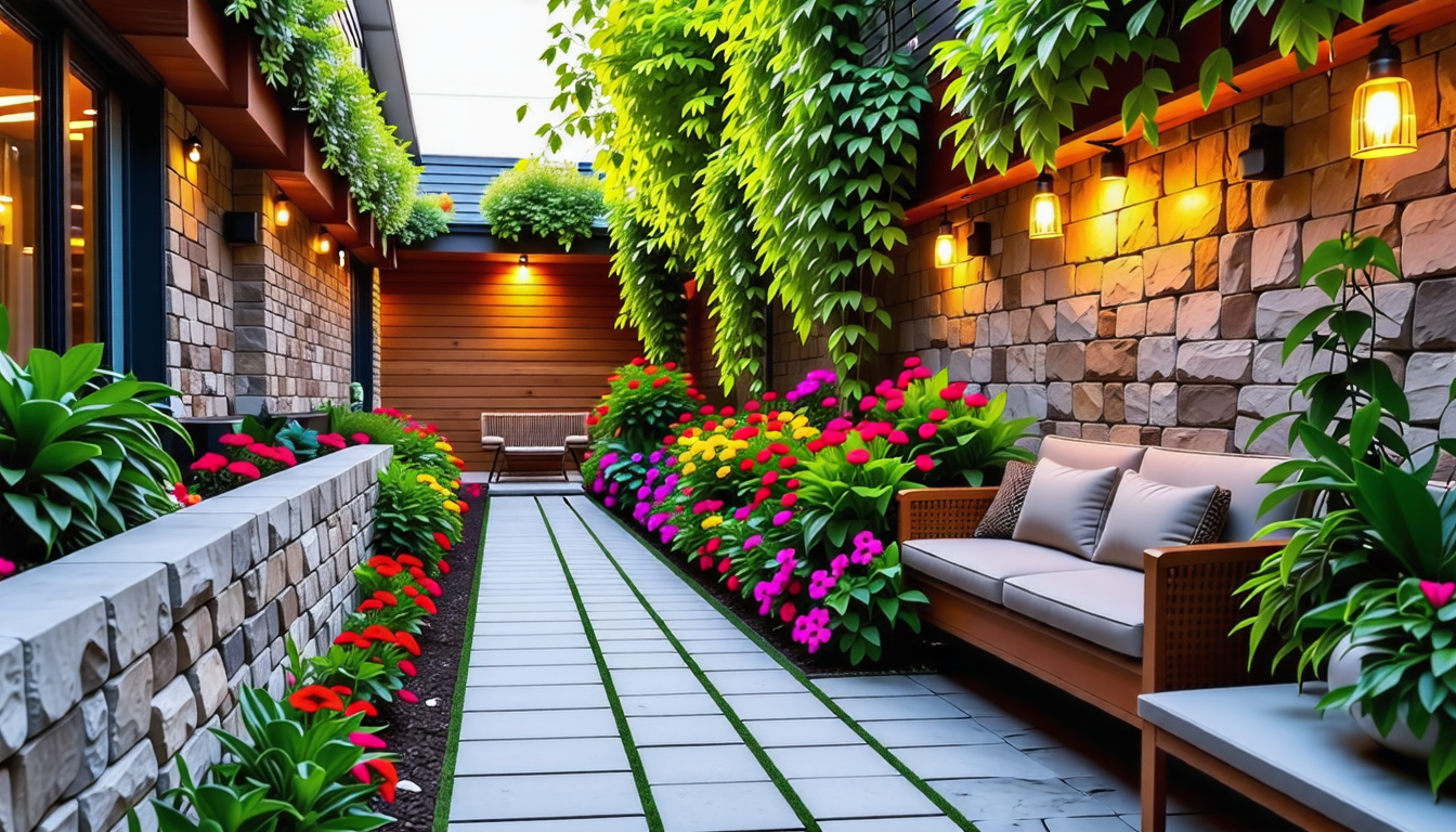 découvrez des astuces pratiques pour aménager un petit jardin en longueur. optimisez votre espace extérieur avec des idées d'aménagement, des choix de plantes adaptés et des conseils de décoration pour transformer votre jardin étroit en un havre de paix verdoyant.