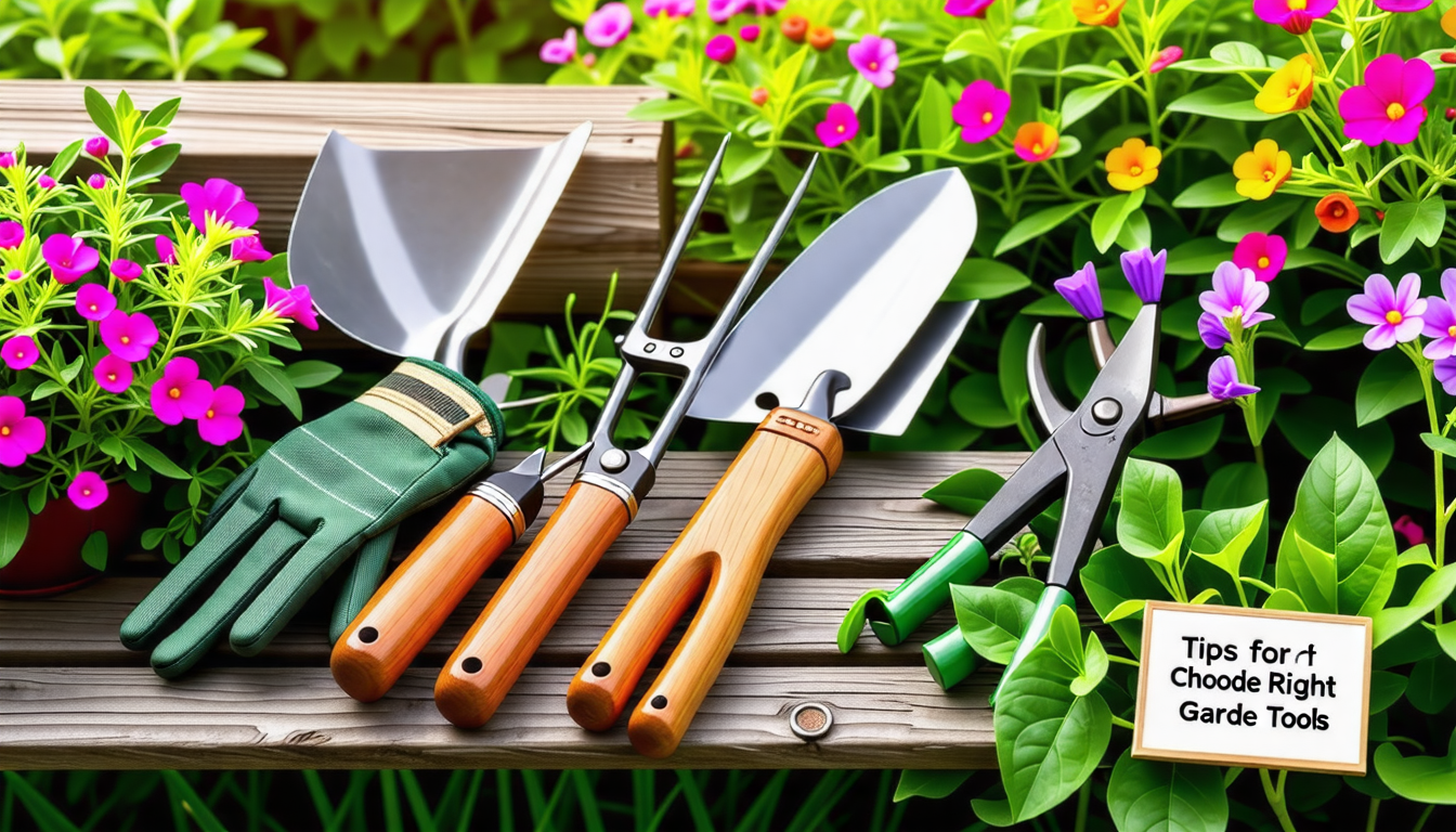 découvrez nos astuces pratiques pour sélectionner les outils de jardinage adaptés à vos besoins. que vous soyez débutant ou jardinier expérimenté, apprenez à choisir les équipements essentiels pour entretenir votre jardin avec succès.