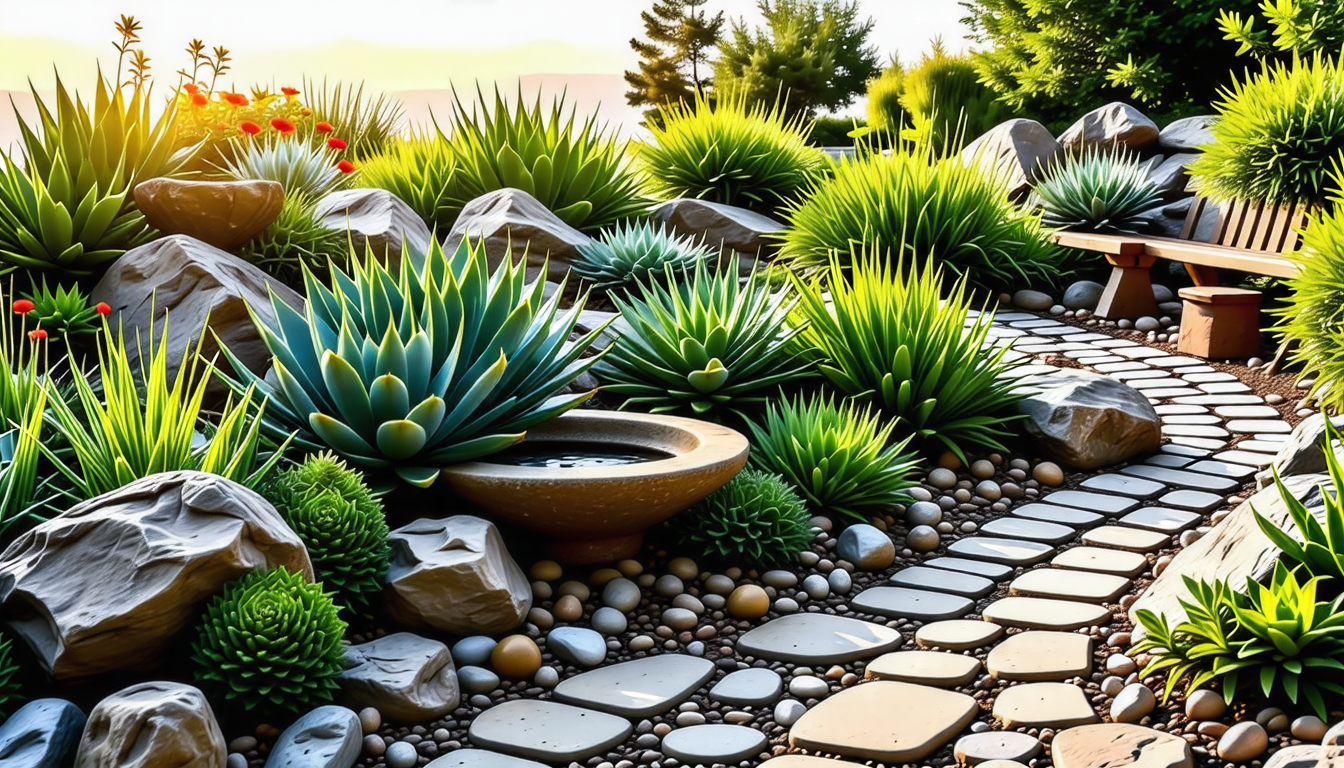 découvrez nos astuces pratiques pour concevoir un jardin de rocaille sans entretien. transformez votre espace extérieur en un havre de paix, avec des plantes résistantes et un aménagement réfléchi, le tout sans les tracas du jardinage traditionnel.