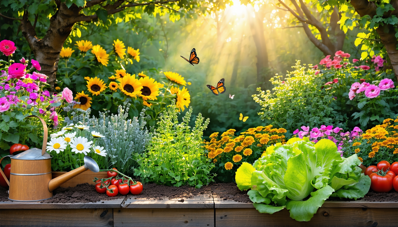 découvrez nos astuces pratiques pour cultiver facilement des fleurs et des légumes, et créez un jardin diversifié qui attirera les pollinisateurs tout en enrichissant votre potager. transformez votre espace extérieur en un véritable havre de paix florissant !