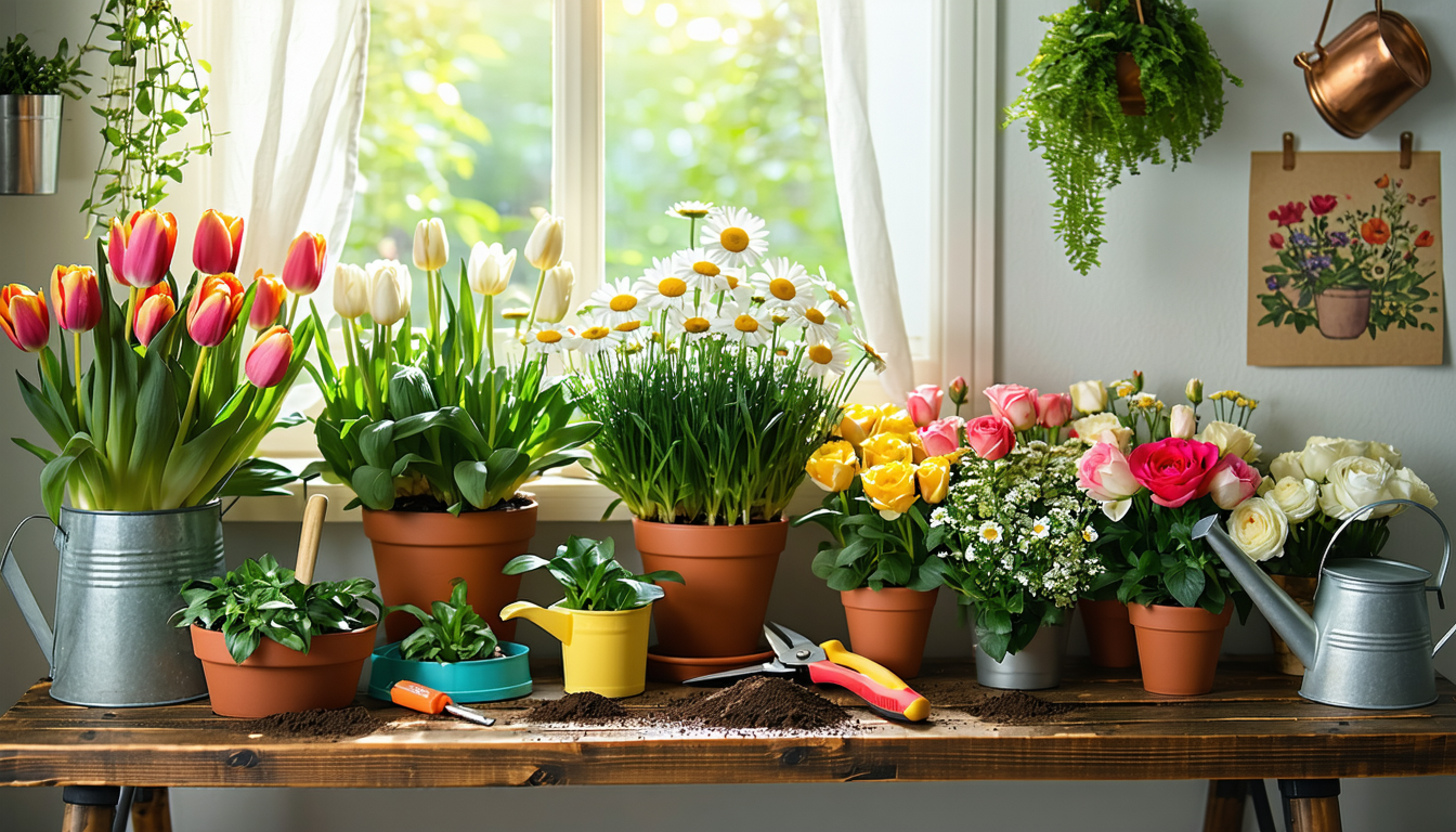 découvrez nos astuces pratiques pour cultiver facilement des fleurs à la maison et créer de superbes arrangements floraux personnalisés. conseils pour jardiniers débutants et passionnés !