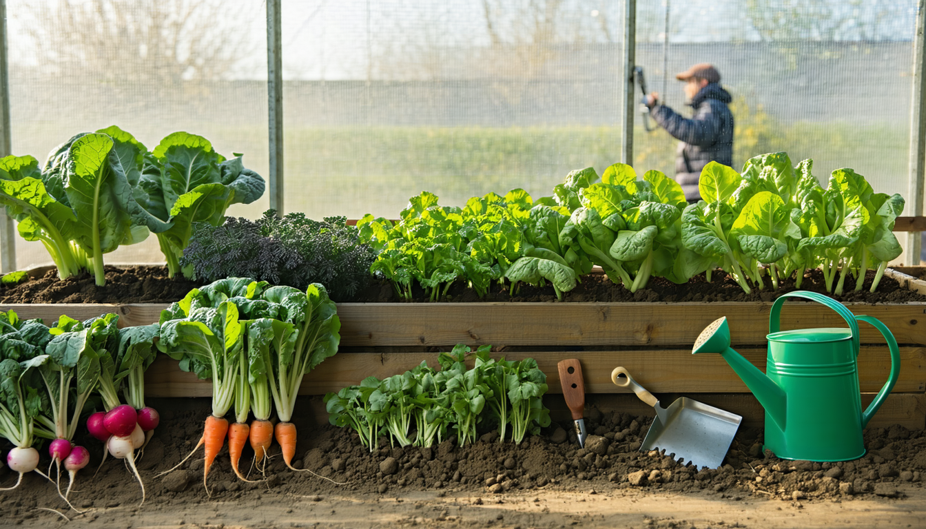 découvrez nos astuces pratiques pour cultiver des légumes d'hiver dans votre potager sous serre. apprenez à optimiser l'espace, choisir les bonnes variétés et assurer des récoltes saines tout au long de la saison froide.