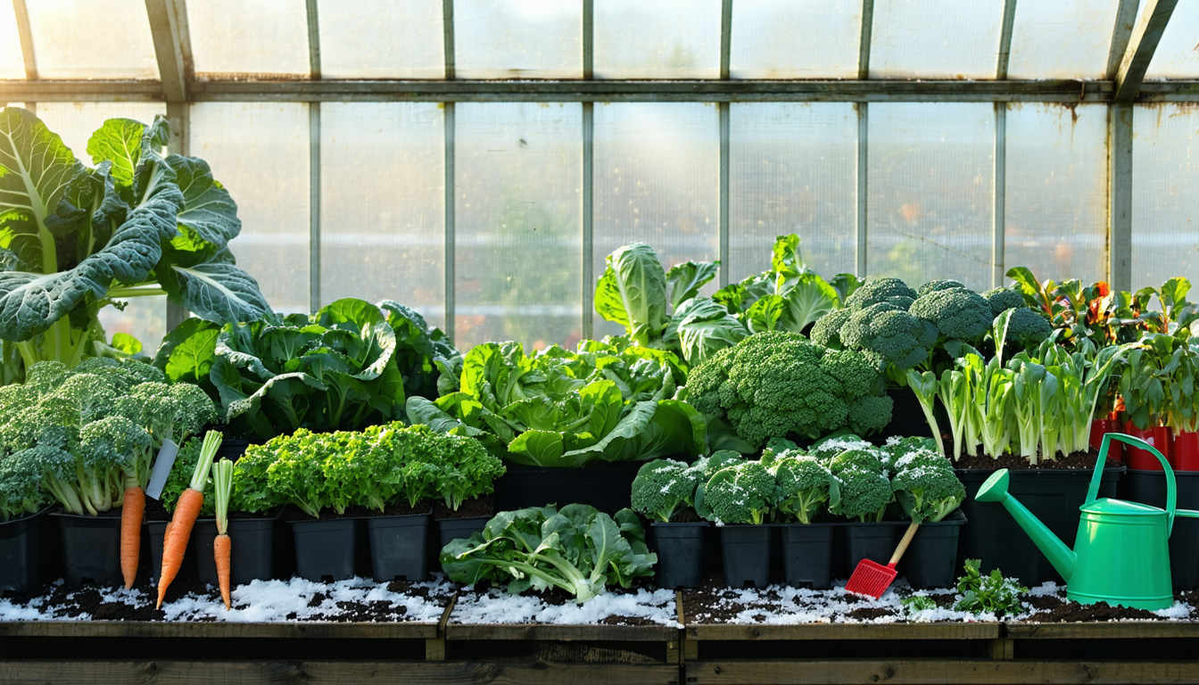 découvrez nos meilleures astuces pour réussir la culture de légumes d'hiver dans votre potager sous serre. profitez de récoltes abondantes et saines même pendant la saison froide !