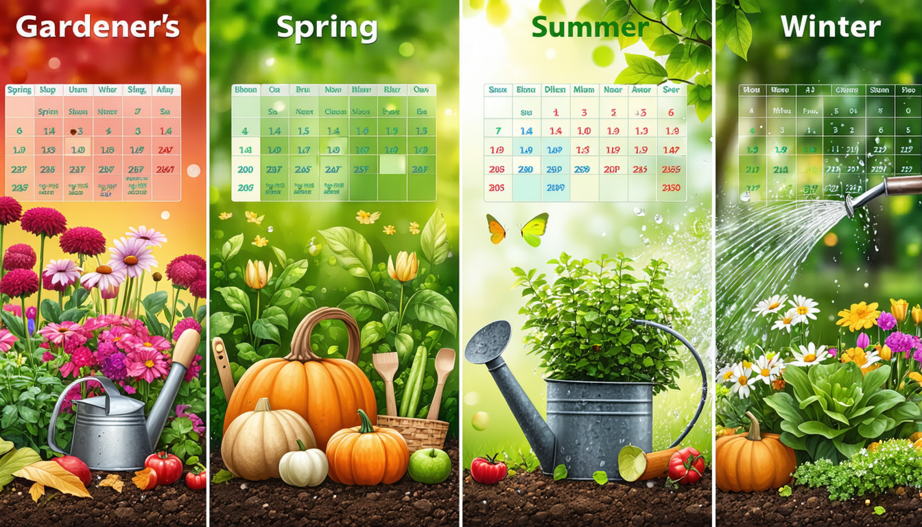 découvrez le calendrier du jardinier pour savoir quelles tâches réaliser dans votre jardin à chaque saison et optimiser la croissance de vos plantes tout au long de l'année.