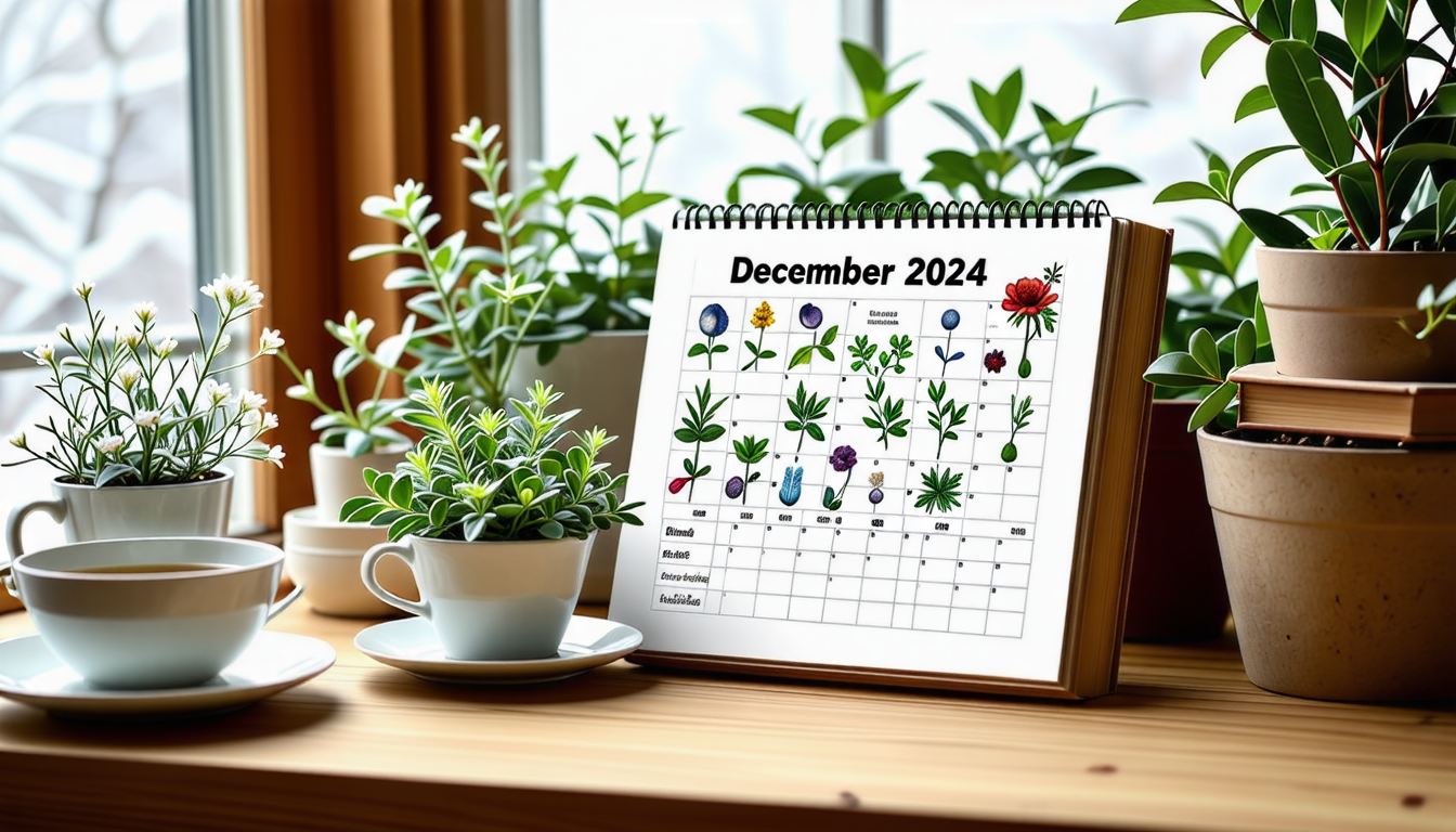 découvrez le calendrier lunaire de décembre 2024 pour optimiser vos plantations et l'entretien de votre jardin. suivez les jours clés pour jardiner en harmonie avec les cycles de la lune et garantir une récolte abondante.