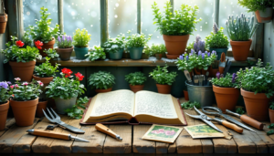 Cher Père Noël : Le Carnet de Souhaits d’un Jardinier Passionné