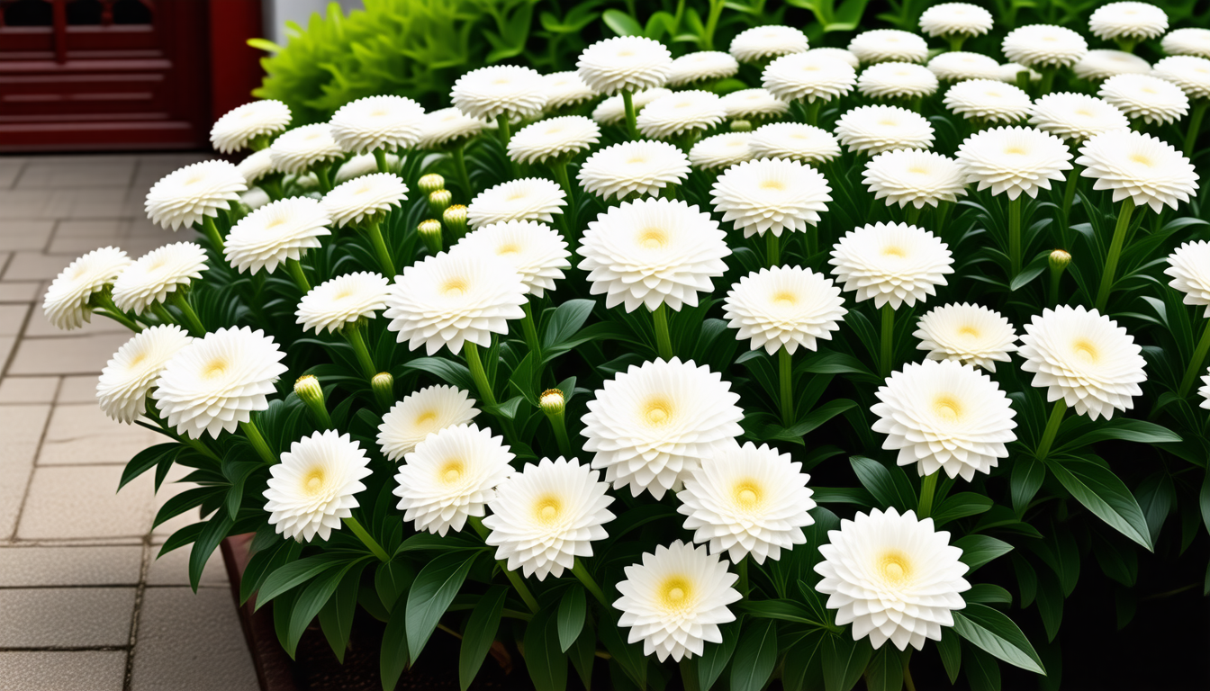 découvrez la signification du chrysanthème blanc, symbole de vérité et de sincérité, et apprenez comment cette fleur élégante exprime des sentiments profonds.