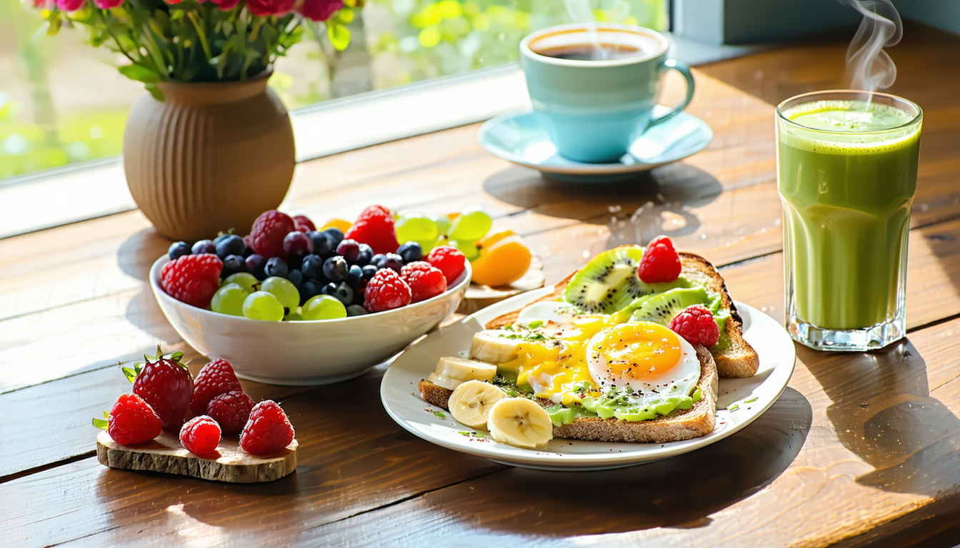 commencez votre journée en pleine forme avec un petit-déjeuner nutritif qui vous donnera l'énergie nécessaire pour affronter vos activités. découvrez des conseils et recettes équilibrées pour bien démarrer chaque matin !