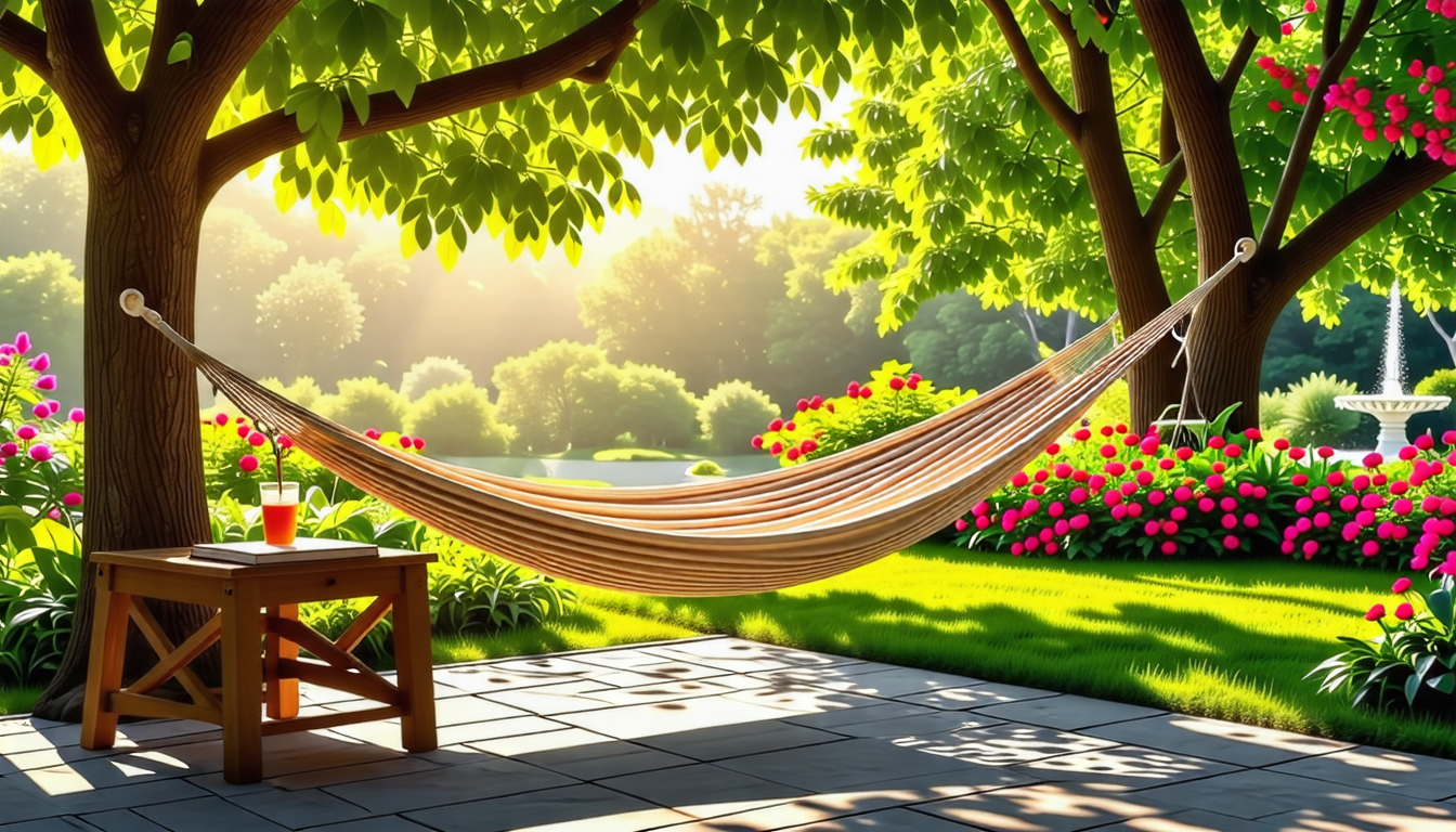 découvrez nos conseils pour aménager un espace de détente dans votre jardin avec un hamac. apprenez à choisir l'emplacement idéal, à harmoniser votre décoration extérieure et à créer une ambiance relaxante pour profiter pleinement de votre oasis de tranquillité.