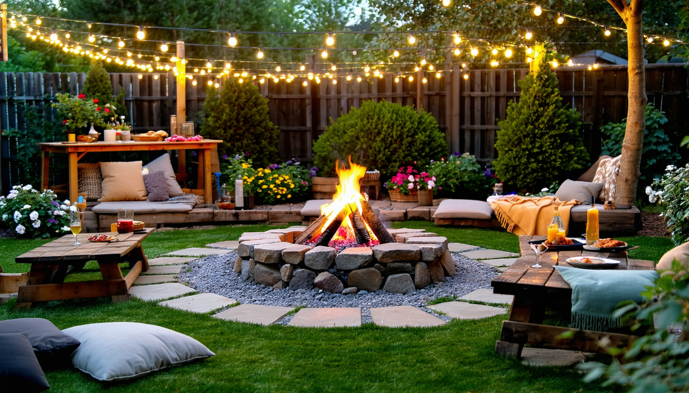 découvrez nos conseils pratiques pour aménager un jardin accueillant autour d'un feu de camp. créez un espace convivial pour des soirées chaleureuses entre amis et en famille, avec des idées d'aménagement, de décoration et de sécurité.