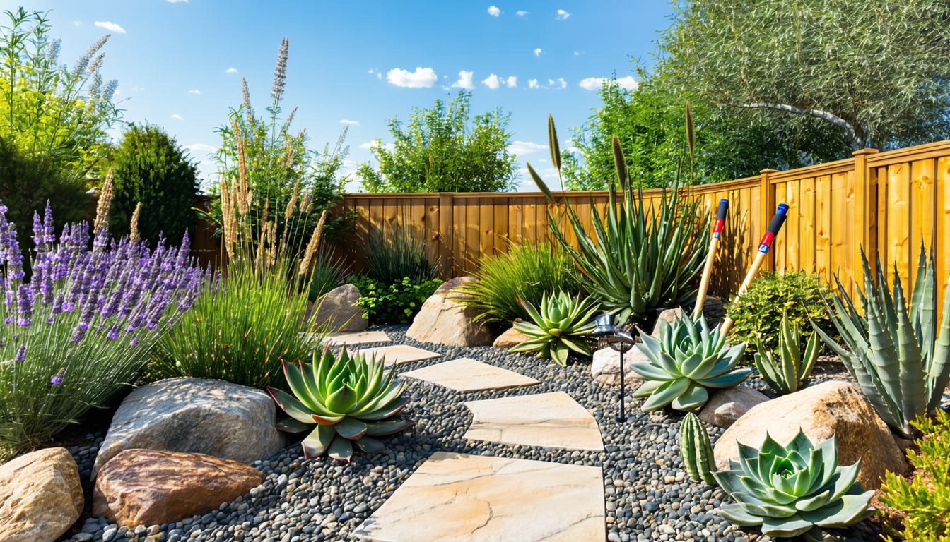 découvrez comment aménager un jardin esthétique et durable en choisissant des plantes résistantes à la sécheresse. transformez votre espace extérieur en un havre de paix tout en préservant l'eau et en réduisant l'entretien.