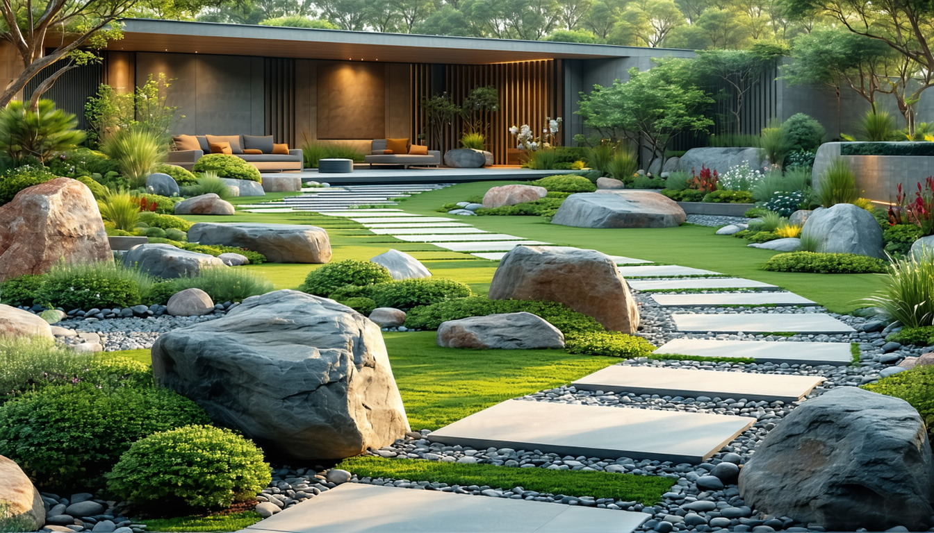 découvrez comment aménager un jardin contemporain en intégrant des roches et des pierres. apprenez à créer un espace harmonieux et moderne, harmonisant nature et design, pour profiter de votre extérieur toute l'année.