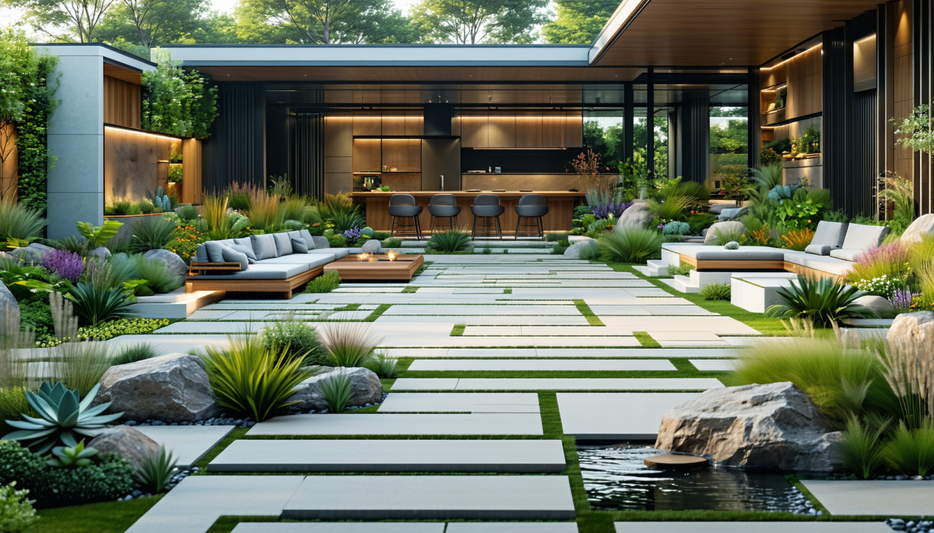 découvrez nos conseils pratiques pour aménager un jardin de style contemporain, en jouant sur des textures variées pour créer un espace extérieur harmonieux et esthétique. inspirez-vous de nos idées innovantes pour transformer votre jardin en un véritable havre de paix.