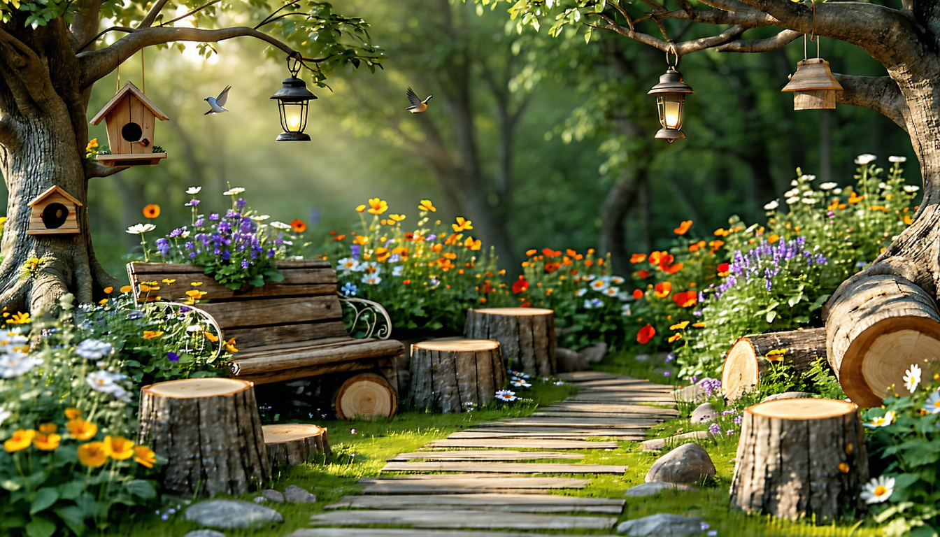 découvrez comment transformer votre espace extérieur en un charmant jardin de style rustique grâce à des bûches et des troncs d'arbres. suivez nos conseils pratiques pour intégrer des éléments naturels, créer des allées accueillantes et embellir votre jardin tout en conservant une ambiance authentique et chaleureuse.