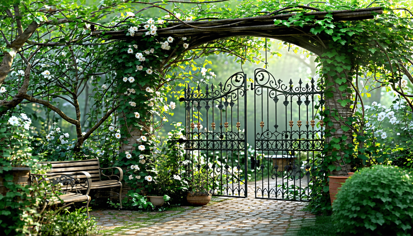 découvrez nos conseils pour aménager un jardin d'inspiration rustique avec des éléments en fer : idées déco, astuces d'agencement, et inspirations pour créer un espace extérieur authentique et plein de charme.