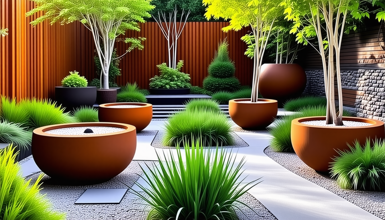 découvrez comment marier l'esthétique du métal rouillé corten avec des plantations modernes. explorez des conseils et des idées créatives pour intégrer ce matériau unique dans votre espace extérieur, tout en valorisant la beauté des plantes contemporaines.