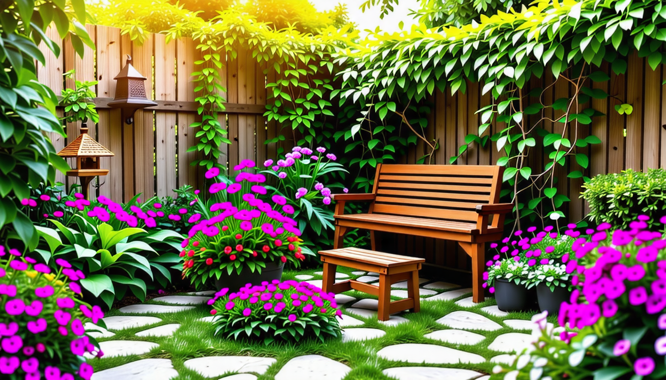 découvrez nos conseils pratiques pour concevoir un jardin de petites surfaces. apprenez à optimiser chaque mètre carré avec des idées créatives et des astuces de jardinage adaptées aux espaces réduits, tout en créant un refuge verdoyant chez vous.