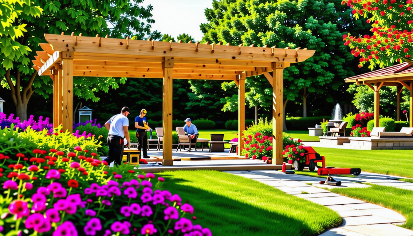 découvrez toutes les étapes pour construire une pergola dans votre jardin. de la conception à la réalisation, apprenez à créer un espace extérieur confortable et esthétique, idéal pour profiter de votre jardin tout au long de l'année.