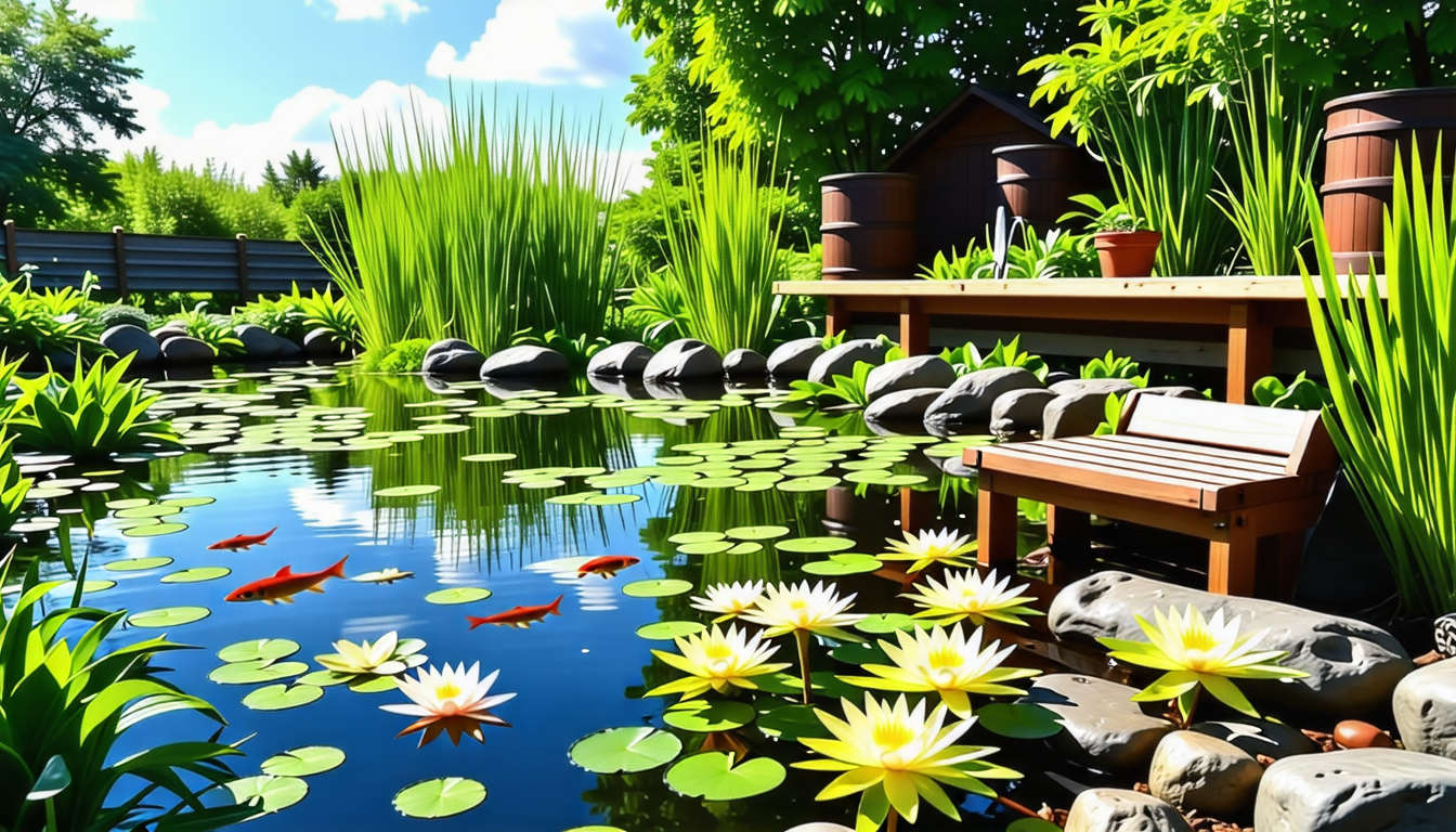 découvrez comment concevoir un jardin aquatique durable, en harmonie avec la nature. apprenez les meilleures pratiques pour choisir les plantes, garantir l'écosystème aquatique et entretenir votre espace vert tout en préservant l'environnement.