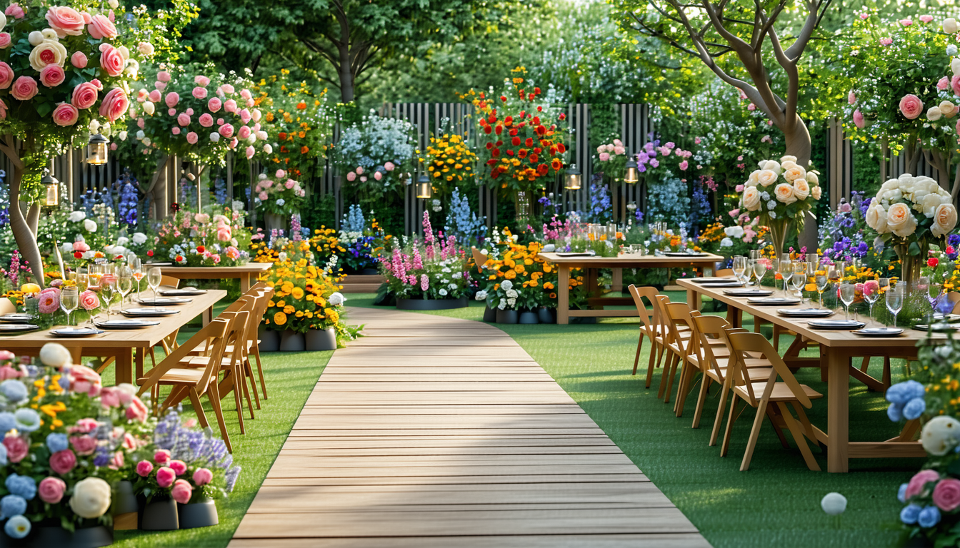 découvrez comment créer un magnifique jardin de fleurs pour sublimer vos événements en plein air. conseils de sélection, aménagement et entretien pour une atmosphère florale réussie lors de vos réceptions.