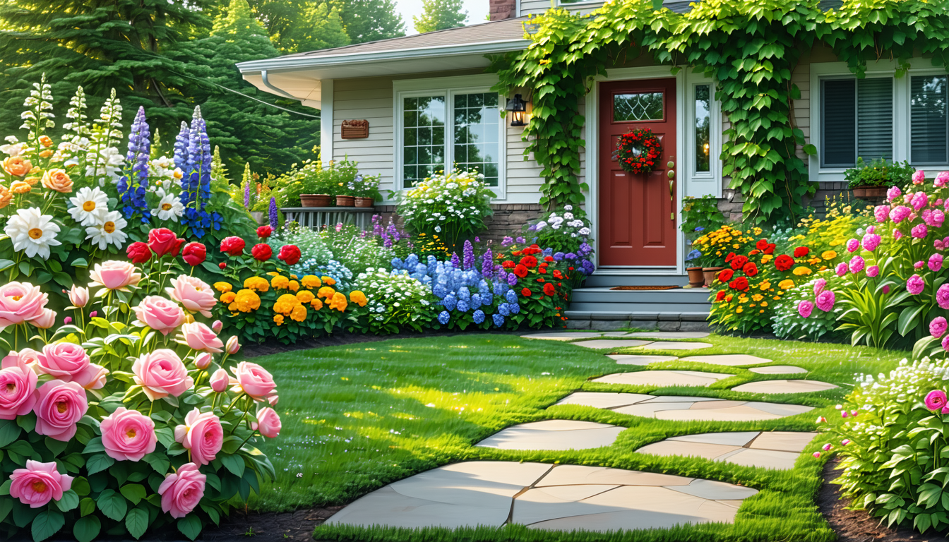découvrez nos conseils pratiques pour aménager un jardin de fleurs et sublimer l’entrée de votre maison grâce à des idées simples, colorées et accessibles à tous les niveaux de jardinage.