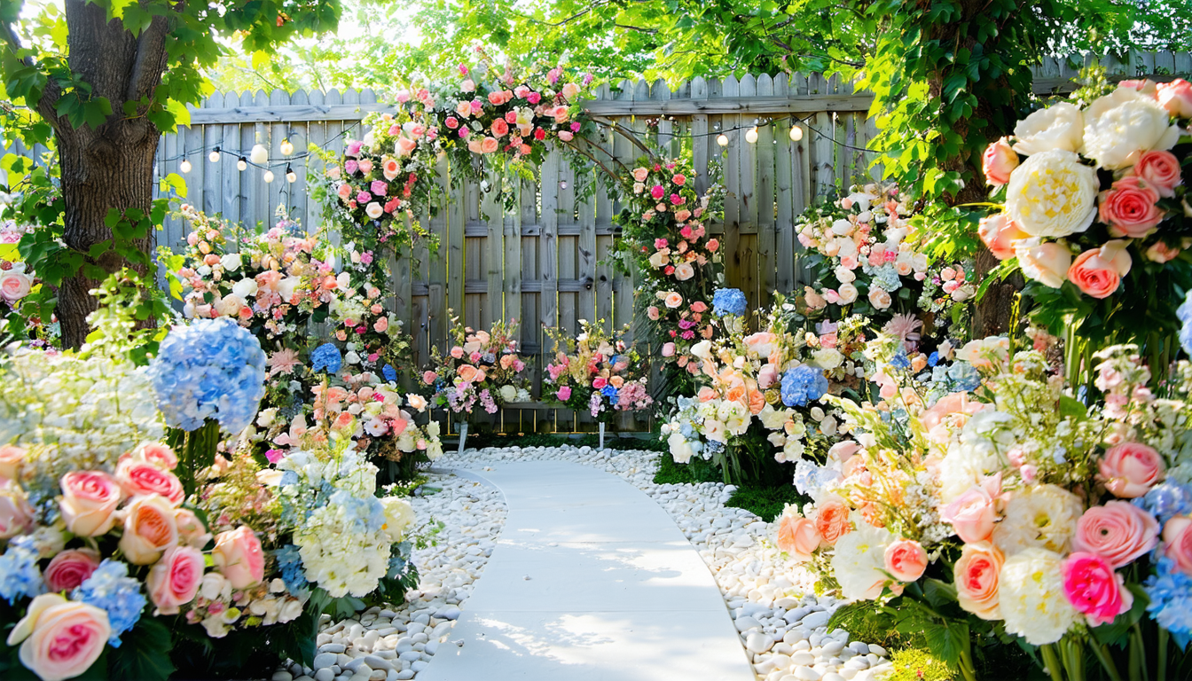 découvrez nos conseils pratiques pour créer un magnifique jardin de fleurs qui sublimera votre mariage ou événement spécial. apprenez à choisir les bonnes fleurs, organiser l'espace et harmoniser les couleurs pour un cadre inoubliable.