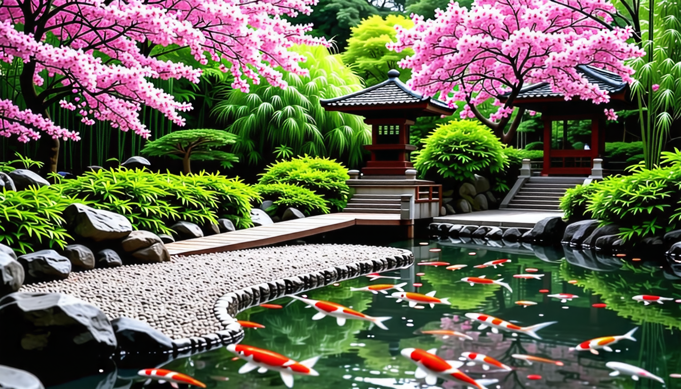 découvrez les étapes essentielles pour concevoir un jardin de style japonais harmonieux. apprenez à sélectionner les plantes, à intégrer des éléments d'eau et à aménager des chemins pour créer un espace zen et apaisant.