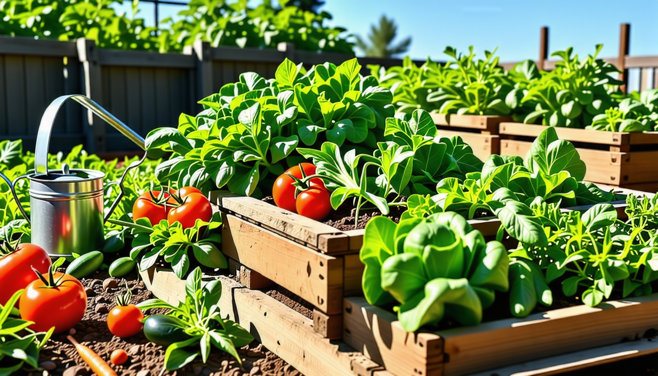 découvrez comment créer un jardin potager en carré à l'aide de matériaux recyclés. suivez nos conseils pratiques pour concevoir un espace écologique et productif, tout en valorisant vos déchets. transformez votre jardin en un lieu nourrissant et durable grâce à des astuces simples et accessibles.