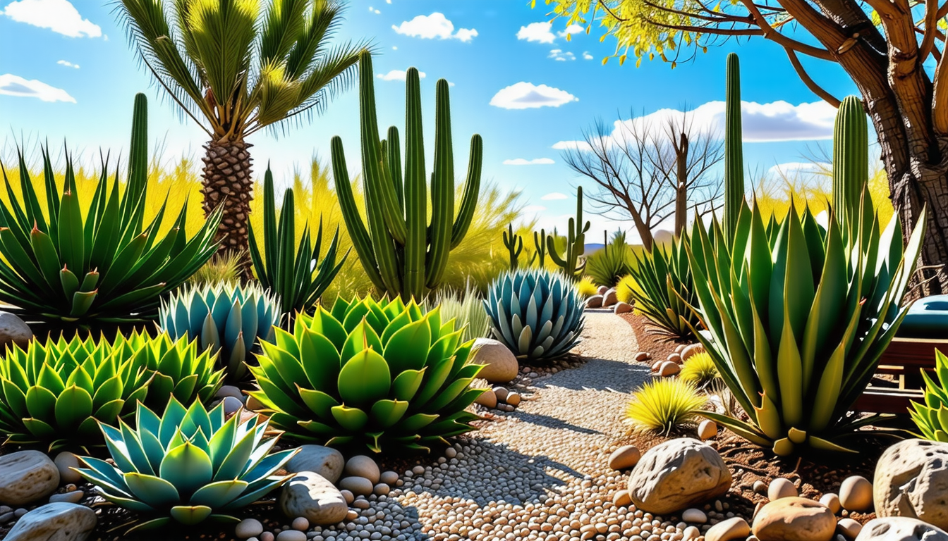 découvrez comment aménager un jardin sec élégant et durable en utilisant des cactus et des succulentes. apprenez les meilleures techniques de plantation, d'entretien et d'agencement pour créer un espace extérieur unique qui résiste à la sécheresse tout en ajoutant une touche de verdure à votre environnement.