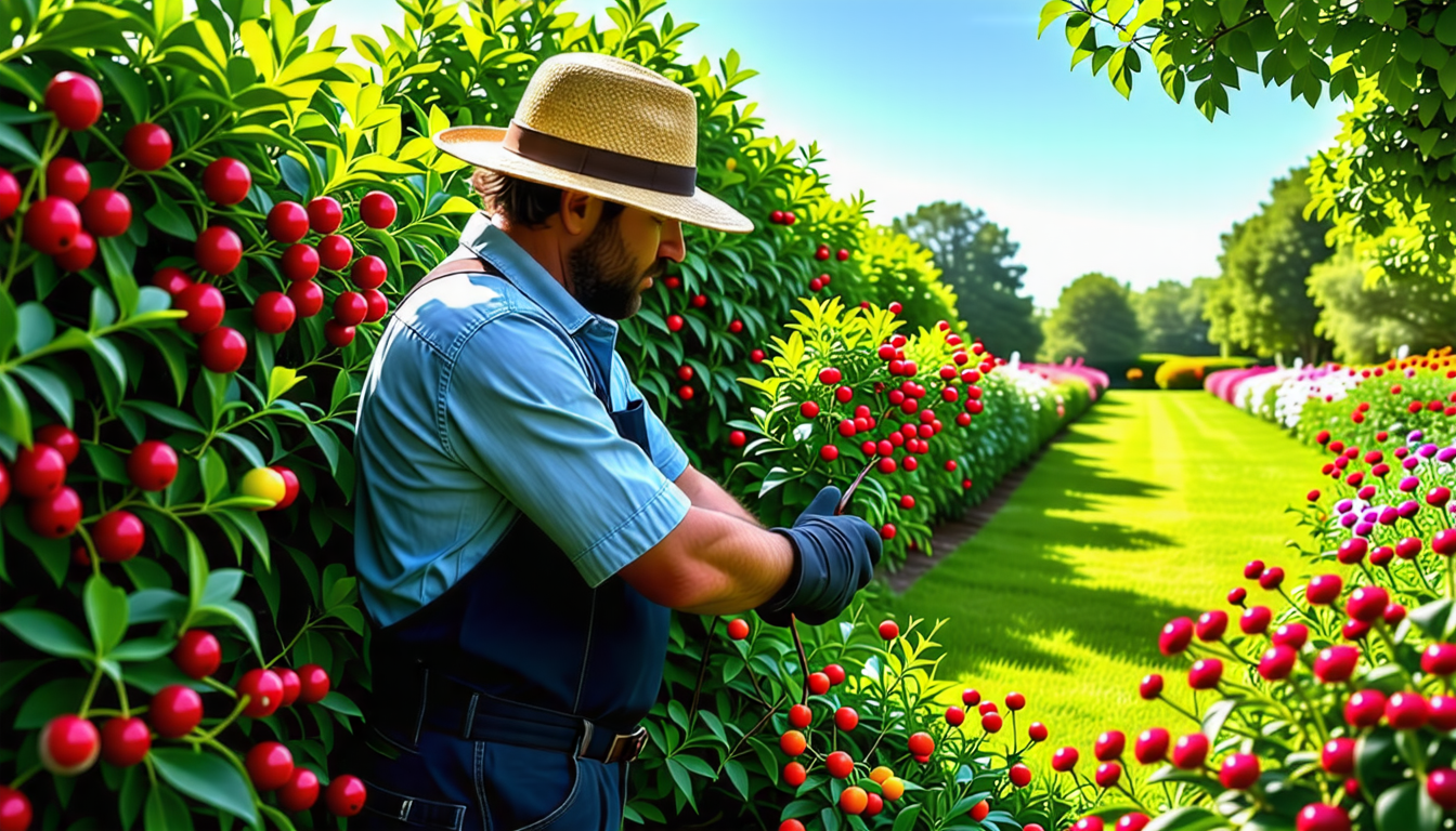 découvrez comment créer une haie fruitière chez vous : conseils pratiques, choix des plantes, entretien et astuces pour un jardin esthétiquement plaisant et productif. transformez votre espace extérieur en un véritable paradis gustatif !