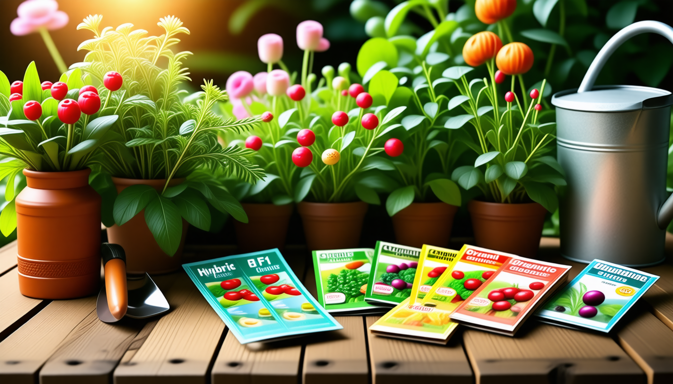 découvrez comment interpréter les étiquettes de semences, qu'il s'agisse d'hybrides f1, de semences bio ou autres classifications. cette guide vous aide à faire les choix éclairés pour votre jardin, en comprenant les implications de chaque type de semence.