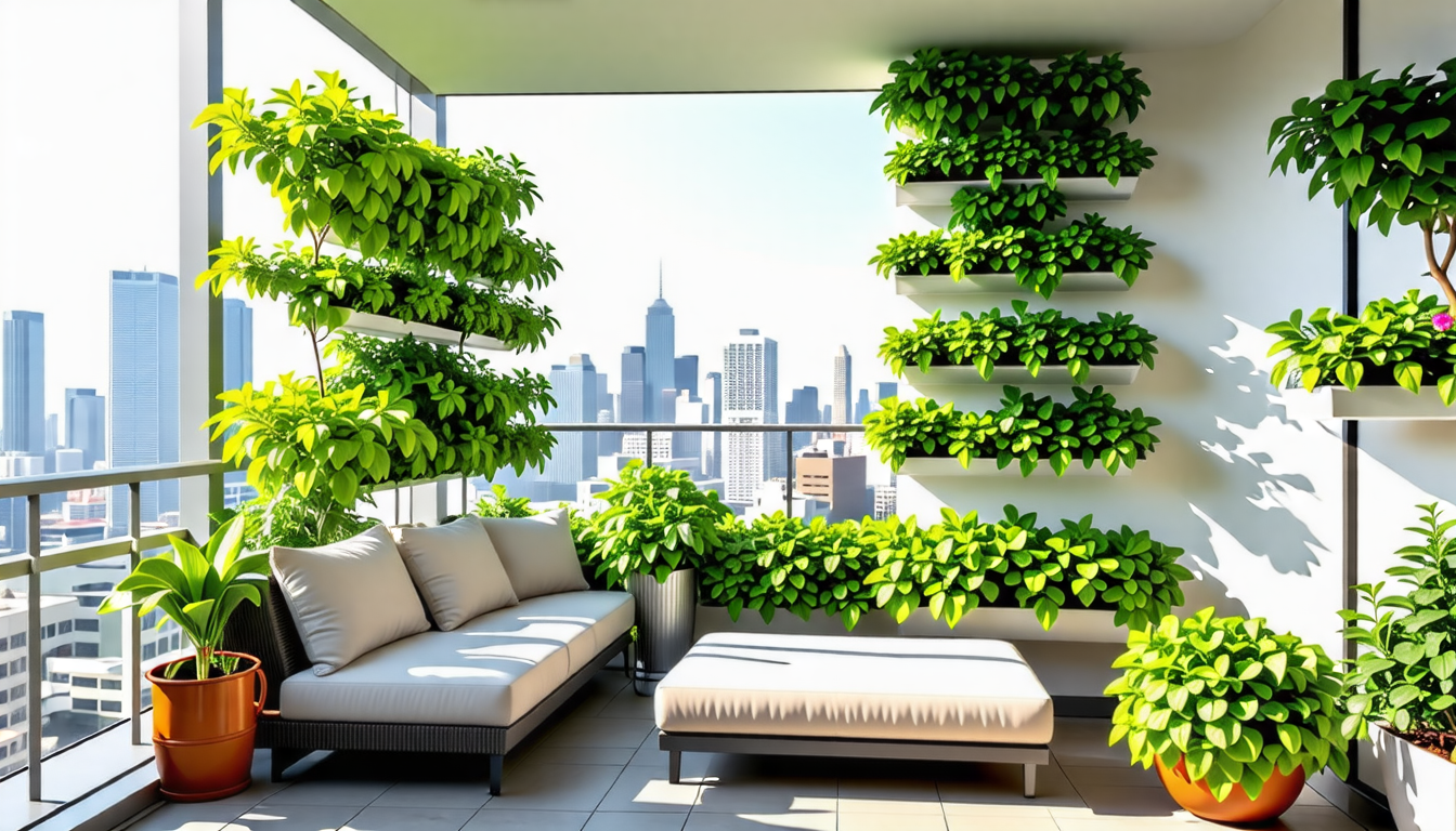 découvrez comment transformer votre balcon en un jardin vertical luxuriant ! suivez nos conseils pratiques pour choisir les plantes adaptées, optimiser l'espace et profiter d'un environnement paisible en milieu urbain.