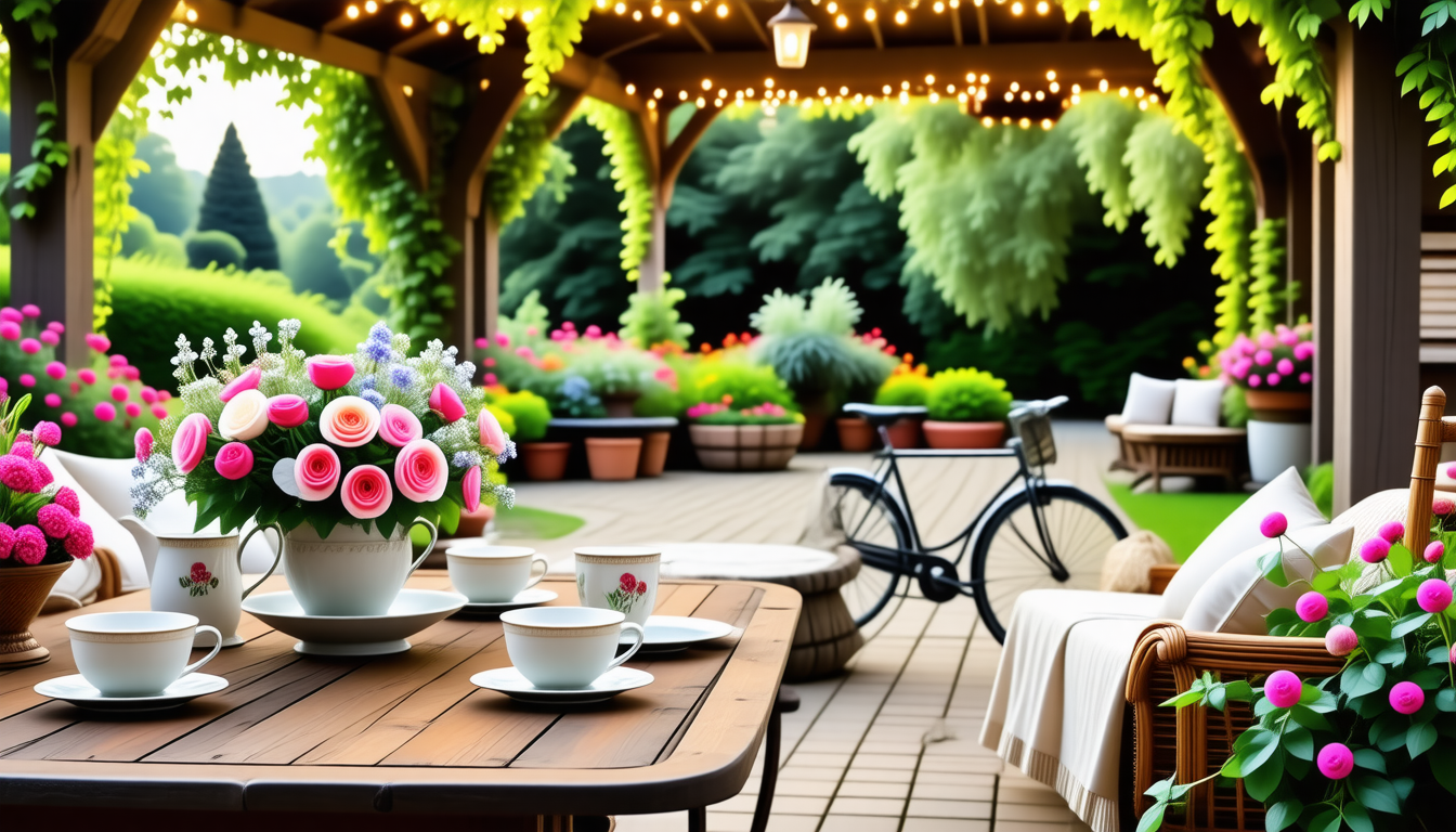 découvrez nos astuces pour créer une ambiance champêtre chic dans votre jardin. harmonisez nature et élégance avec des éléments décoratifs, des plantes soigneusement choisies et des aménagements raffinés, pour un espace extérieur qui allie convivialité et style.