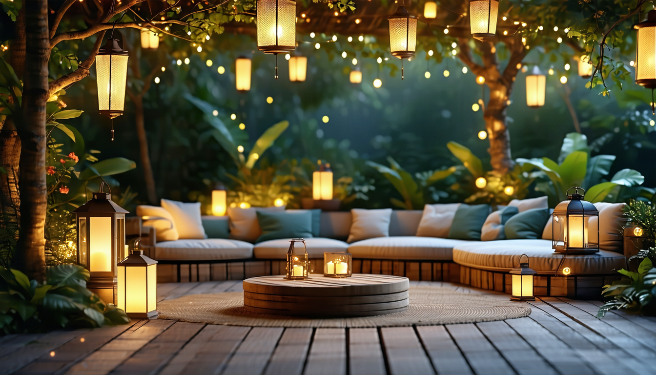 découvrez comment intégrer des lanternes dans votre décoration extérieure afin de créer une ambiance chaleureuse et accueillante la nuit. astuces d’éclairage, styles et emplacement pour illuminer vos soirées en toute convivialité.