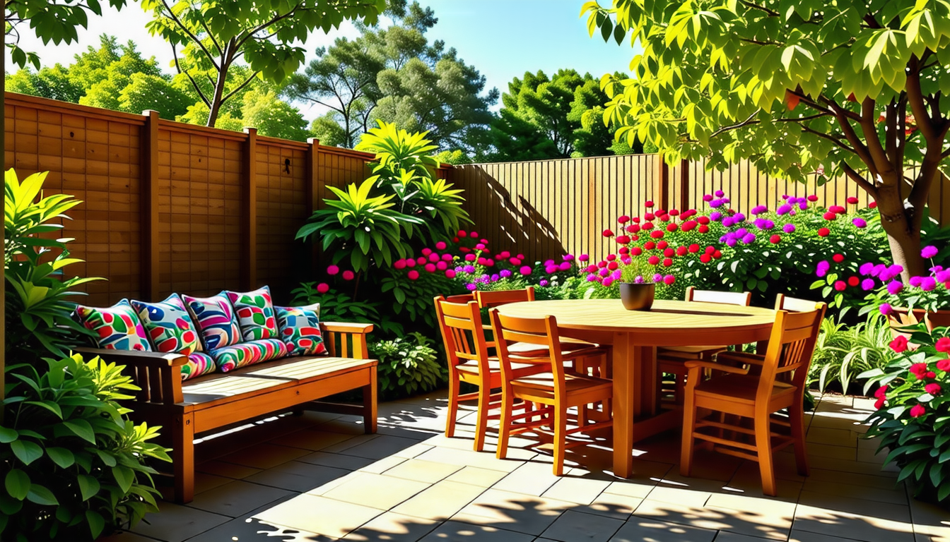 découvrez nos conseils pratiques pour intégrer des meubles de jardin en bois naturel dans votre espace extérieur. apprenez à choisir les bonnes pièces, à harmoniser les styles et à entretenir votre mobilier pour profiter pleinement de votre jardin tout en respectant l'environnement.