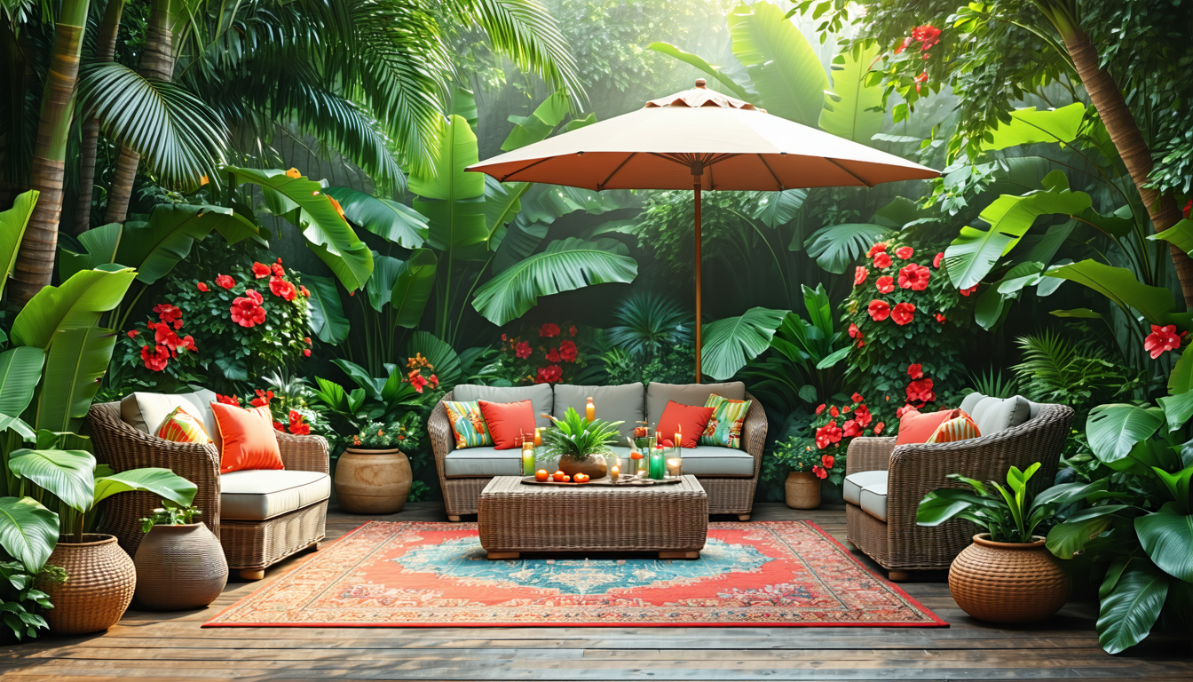 découvrez comment intégrer des meubles en rotin dans votre jardin pour créer une ambiance tropicale et accueillante. nos conseils vous aideront à harmoniser le style, choisir les bonnes couleurs et optimiser l'espace, tout en apportant une touche d'exotisme à votre extérieur.