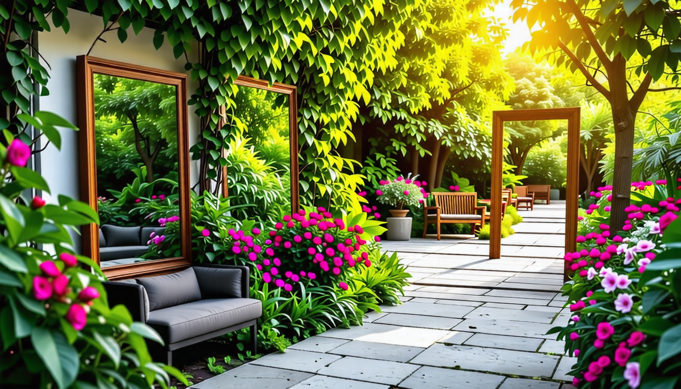 découvrez comment intégrer des miroirs dans l'aménagement de votre jardin pour créer une illusion d'espace, refléter la lumière et apporter une touche décorative unique. apprenez des astuces pratiques pour harmoniser ces éléments réfléchissants avec votre paysage naturel.